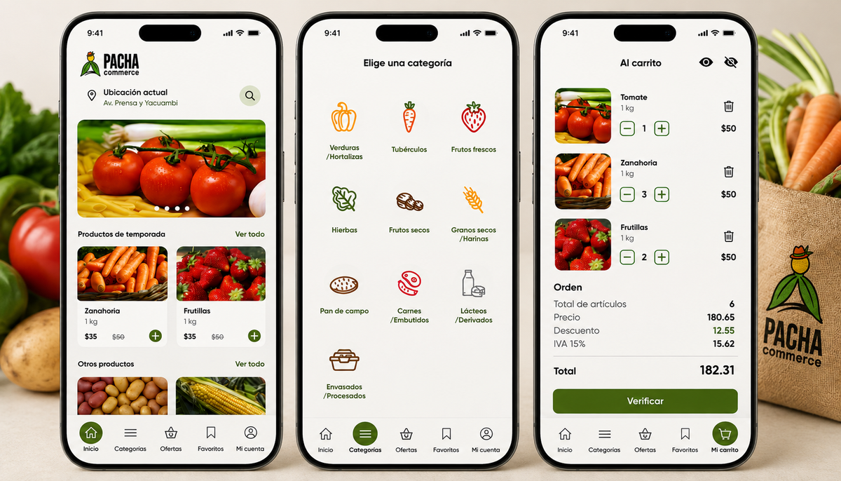 Layout de app